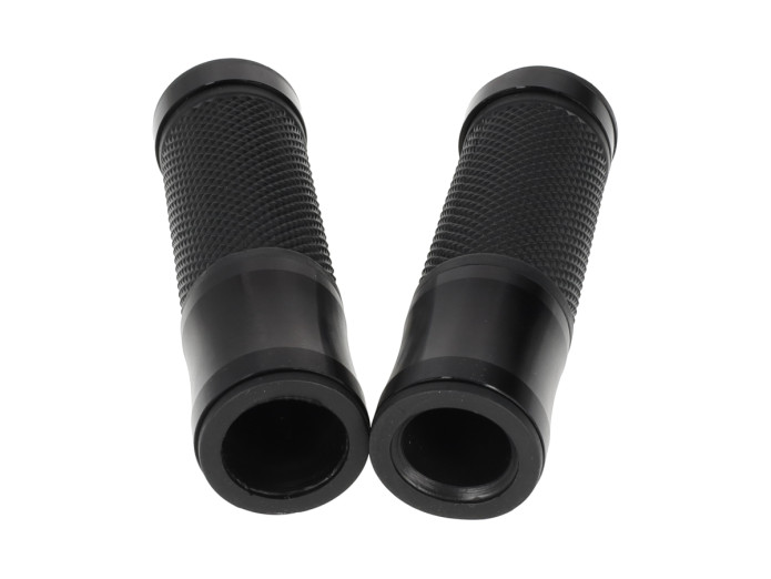 Handle grips CNC black 24mm / 22mm